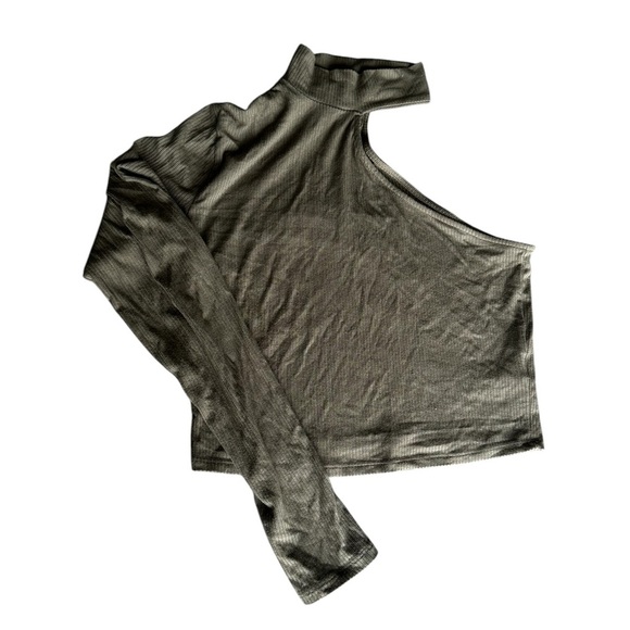 Garage One-Shoulder Ribbed Top - Picture 2 of 6